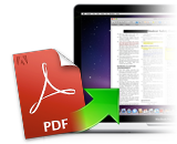 PDFから簡単変換！Mac