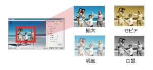 Wondershare PhotoMovie Studio 5 Wedding Premium フォトレタッチ機能 Wondershare PhotoMovie Studio 5 Wedding Premium フォトレタッチ機能